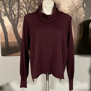 Dex Maroon Cowlneck - L